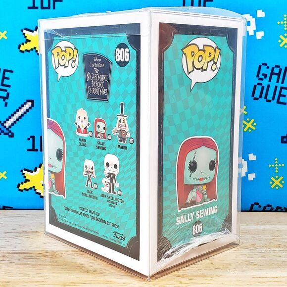 Funko PoP The Nightmare Before Christmas Sally Sewing #806 2020 + Protector - Picture 3 of 10